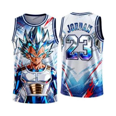 Imagem de Conjunto De Camiseta De Basquete Edição Especial Dragon Ball Z Vegeta 