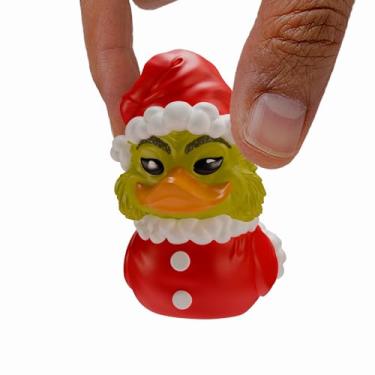 Imagem de TUBBZ Mini: The Grinch - Santa Outfit Grinch Cosplaying Rubber Duck Vinyl Figure
