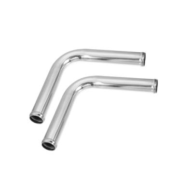 Imagem de Partuto OD 3.4 cm 35 mm Comprimento da perna 15.2 cm 152 mm Tubo Intercooler Tubo de liga de alumínio para carro Tubo intercooler curva 90 graus cotovelo admissão de ar - Pacote com 2 peças de