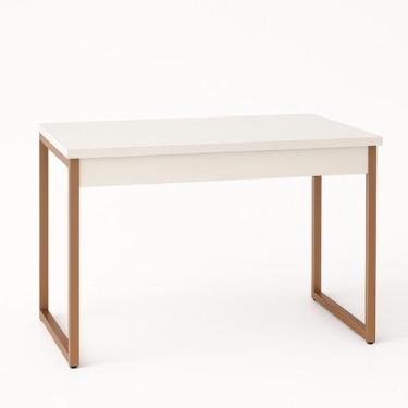 Imagem de Mesa De Escritório Estudos Notebook Computador Escrivaninha Industrial