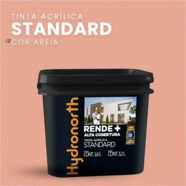 Imagem de Tinta Acrílica Standard 18L Rende Mais Hydronorth Alta Cobertura e Ren