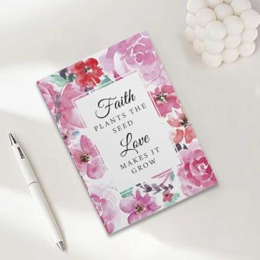 Imagem de Caderno de oração, presentes cristãos para mulheres, cadernos A5 para anotações, diário cristão de 21 x 14,7 cm, versículo de escritura, planejador de oração, presentes inspiradores-10