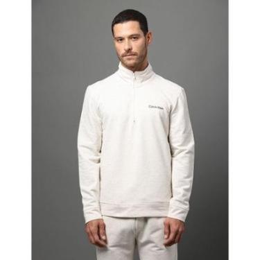 Imagem de Blusão Masculino Gola Linen Calvin Klein Underwear-Masculino