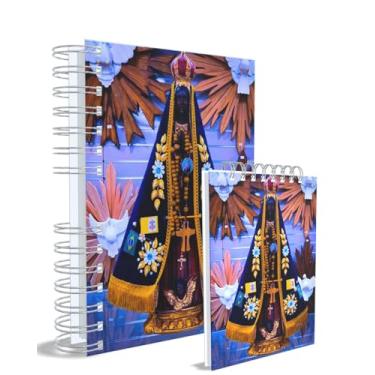 Imagem de Agenda Católica 2026 + Bloco de Anotações, Nossa Senhora Aparecida,Rosa, Capa 6