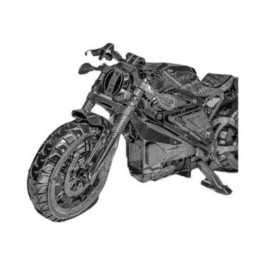 Imagem de Moto 3D Metal Puzzle DIY Modelo Fazendo Kit Brinquedo Adulto Presente 