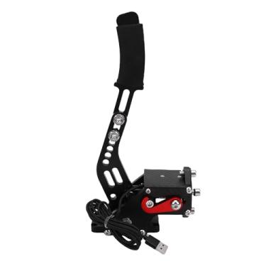 Imagem de Luocute Freio de Mão USB para Jogos de Corrida para PC, Substituição de Jogos de Corrida SIM de 16 Bits para G27 G29 G920 G923 T500 T300 Simular Freio de Mão Linear, Com Braçadeira