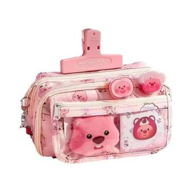 Imagem de Estojo De Lápis De Anime De Capivara Fofo, Alta Capacidade, Estojo De 