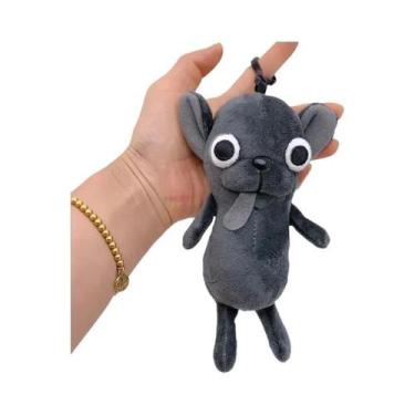 Imagem de Chaveiro De Pelúcia Chihuahua De 15cm, Brinquedo Engraçado Para Pendur