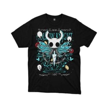 Imagem de Camiseta Unissex Oversized De Algodão Hollow Knight Silksong Y2k De Ma