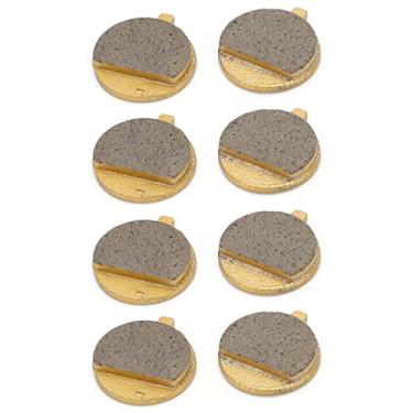 Imagem de Cosiki Pastilha de Freio a Disco de Scooter Elétrica Resistente Ao Desgaste de Alto Desempenho para Bicicleta de Montanha para Todos Os Climas Fora da Estrada, 4 Pares X Pastilha de Freio