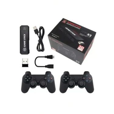 Imagem de Vídeo Game Retrô 4K 64G com 40.000 Jogos, HD Display, Vídeo Game Stick para PS1/GBA/FC/MD, Clássico Retro Video Game Retrô Lite para Monitor de Projetor de TV