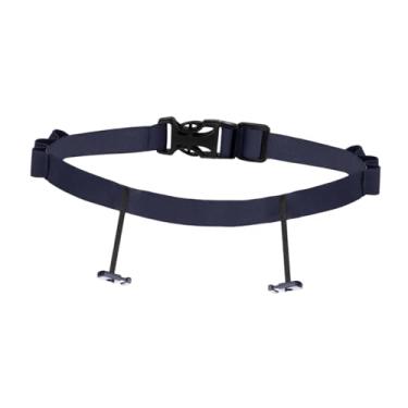 Imagem de Baoblaze Cinto de corrida para triatlo, masculino e feminino, elástico, para corrida de triatlo, Azul-marinho