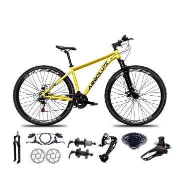 Imagem de Bicicleta Aro 29 Absolute Nero 4 Kit Sunrun 27v K7 Freios Hidráulicos 3x9 Suspensão 100mm Trava-Unissex