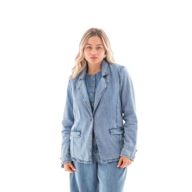 Imagem de Blazer Jeans Feminino Premium Denim-Feminino