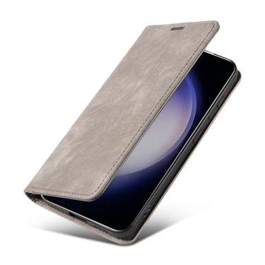 Imagem de Capa carteira para Samsung Galaxy S25/S25 Plus/S25 Ultra, capa flip de couro fosco com compartimentos para cartões, capa de telefone com suporte, capa antiqueda