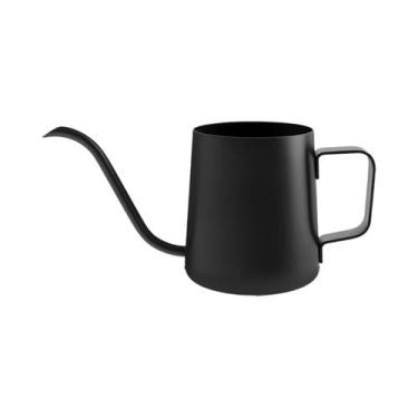 Imagem de Regador De Aço Inoxidável De 350ML Com Bico Longo Para Plantas Bonsai 