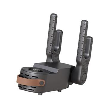 Imagem de YIJU Secador de sapatos elétrico com temporizador, controle por toque, soprador de calor multifuncional, aquecedor para secar sapatos e botas de esqui, Cinza