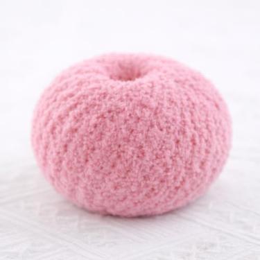 Imagem de Fio de pelúcia curta para crochê – bolas de fio fofas macias para amigurumi, bonecas, artesanato DIY e presentes artesanais (7 rosa médio)