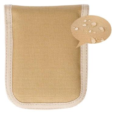 Imagem de VEPKOIT Bolsa para notebook Army 10 cm x 15 cm com organizador com zíper, capa pequena para cadernos espirais superiores para homens e mulheres, OCP Military Log Book Cover - Coiote