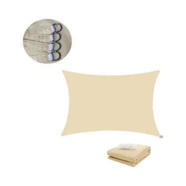 Imagem de Toldo Retangular Impermeável 300D Para Jardim, Deck, Pátio, Praia, Car