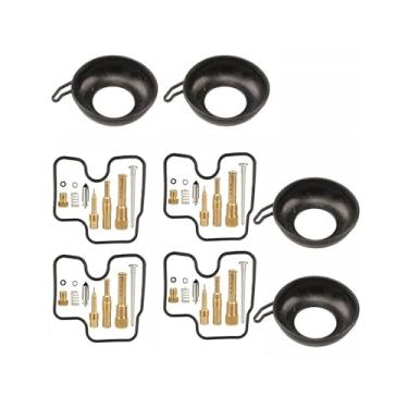 Imagem de Para Honda CB 400 CB400SF NC31 CBR 400 RR NC29 V-TEC Kit de reparo de carburador Jet Needle Float Valve Gasket Diafragma Rebuild Set