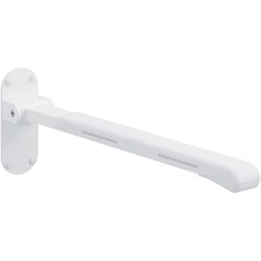 Imagem de Alça de chuveiro de banheiro, suporte de segurança para parede, antiderrapante, barra de apoio para vaso sanitário, barras de apoio para deficientes, barras de apoio dobráveis para vaso sanitário