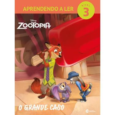 Imagem de Livro - Aprendendo a ler Nível 3 - Zootopia - O grande caso