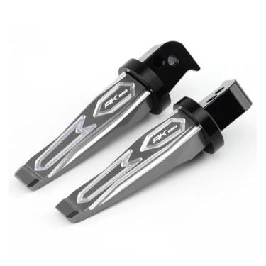 Imagem de Anti-derrapante Apoio para os pés do passageiro traseiro, para ak550 ak 550 2017 2018 2019 2020, scooter, apoio para, pedais(Gray)