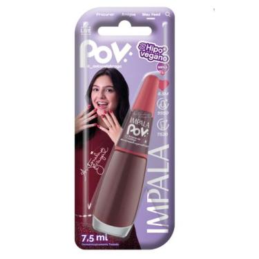 Imagem de Esmalte Impala Cremoso Pov 7,5ml Arrume-se Comigo