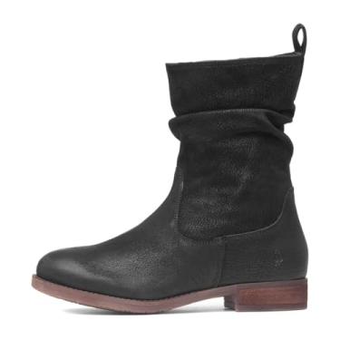 Imagem de Hush Puppies Bota feminina clássica de cano médio, Preto, 34