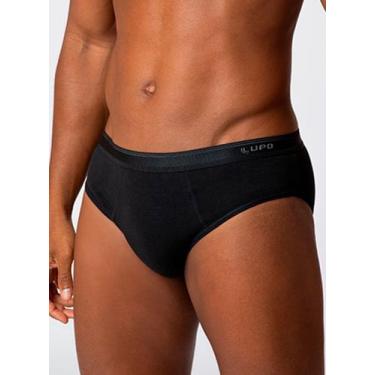 Imagem de Cueca Slip Lupo 00485-003 Masculina Sem Costura Algodão T. P/GG, GG, 9