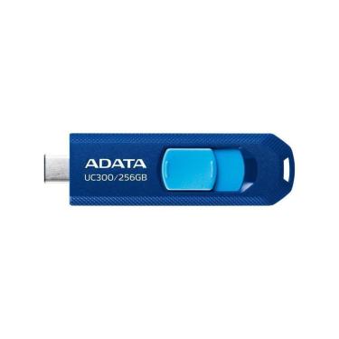 Imagem de Pen Drive 256GB A UC300, USB 3.2, OTG, Dual Conector, Retrátil, Azul - ACHO-UC300-256G-RNB/BU-Unissex