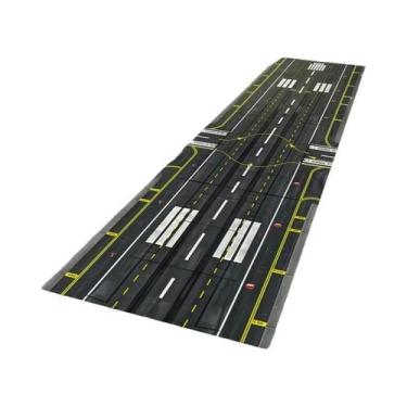 Imagem de Tapete De Algodão Antiderrapante Para Quarto Infantil Com Pista De Avi