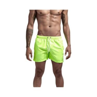 Imagem de Bermudas De Praia Masculinas De Verão Com Forro De Malha, Roupa De Ban