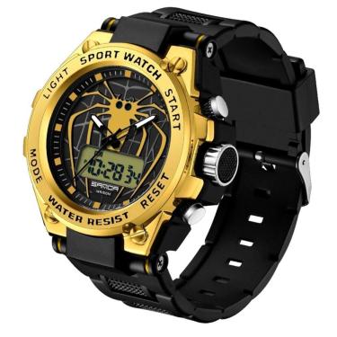 Imagem de Relógio Masculino Esportivo Display Duplo Criativo
