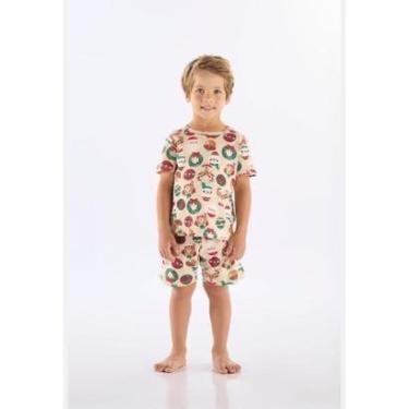 Imagem de Pijama Infantil Natalino em Suedine Up Baby-Masculino