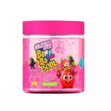Imagem de Gelatina Baba Soul Tutti Frutti Cosméticos 500G - Soul Cosmeticos