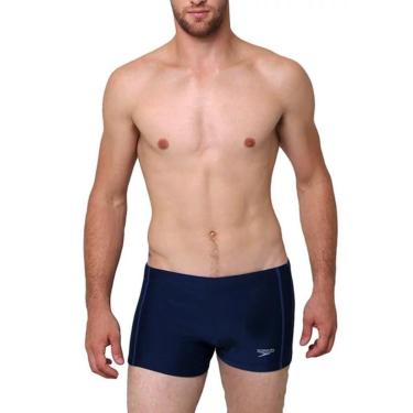Imagem de Sunga Adulta Speedo Hidroshort Contrast Azul-Masculino