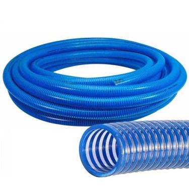 Imagem de Mangueira Sucção e Descarga 1.1/2' Pol Azul com 5 Metros - Proposto