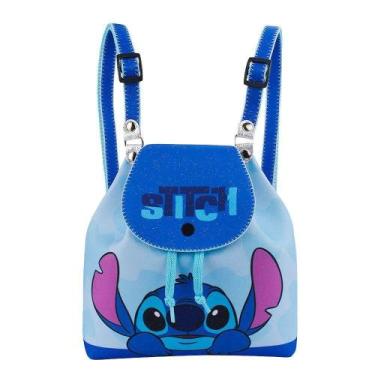 Imagem de Mini Mochila ul Rosto Stitch 19X9X19Cm - Disney
