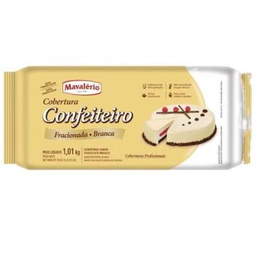 Imagem de Cobertura Fracionada Confeiteiro Chocolate Branco - 1,01Kg - Mavalério