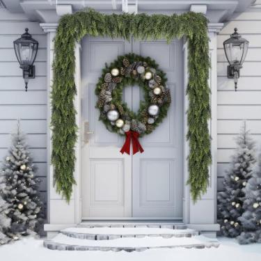 Imagem de Vestido de Natal Garland Waydress 457 cm Faux Pine Lush