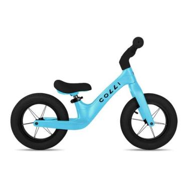 Imagem de Bicicleta de equilíbrio colli pitukinha balance infantil azul