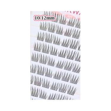 Imagem de Cílios Postiços Reutilizáveis Estilo Coreano Para Meninas, Sem Cola, N
