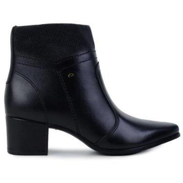 Imagem de Bota Feminina Pegada Couro Preto - 280906-05-Feminino