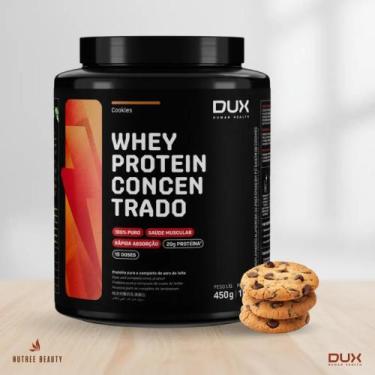 Imagem de Whey Protein Concentrado 450g Dux Nutrition Cookies