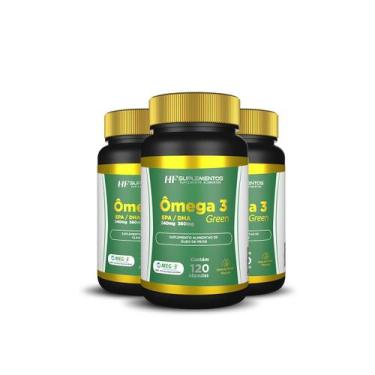 Imagem de 3X Omega 3 Epa 540Mg + Dha 360Mg 120Caps Hf Suplementos