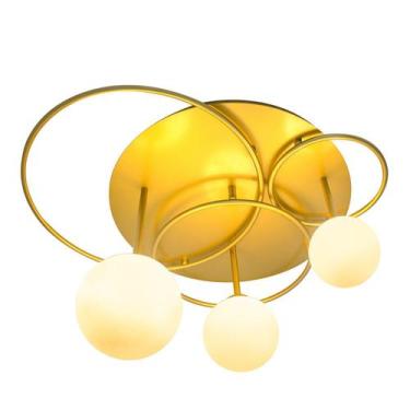Imagem de Luminária Plafon de Sobrepor Lindo 3xG9 75w TR006 Bella Iluminação