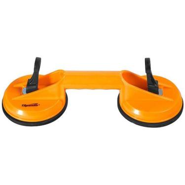 Imagem de Ventosa Dupla De Plástico Para Vidro/porcelanato 80kg Mtx - Sparta