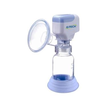 Imagem de Bomba Tira Leite Materno com Ajuste Fino de Sucção Compact Branco G-te
